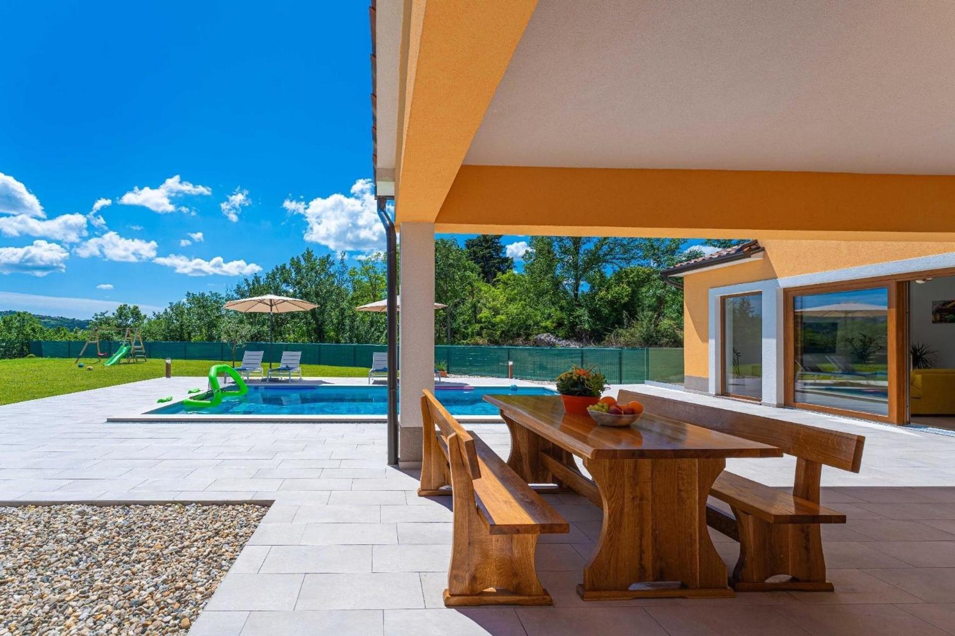 Villa Ana Lucija لابين الغرفة الصورة