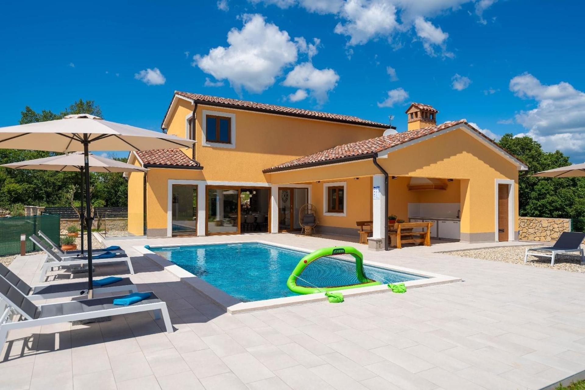 Villa Ana Lucija لابين الغرفة الصورة